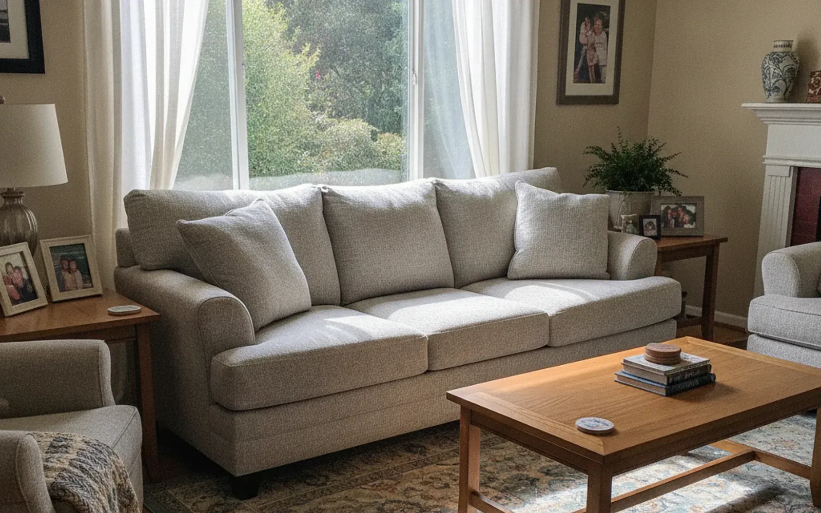 Friendly professional upholstery cleaning technician in Concord, CA
